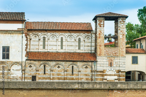 Campanile Chiesa e convento di San Matteo, Pisa photo