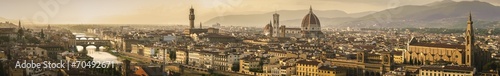 Magnificent panoramic view of Florence, Italy