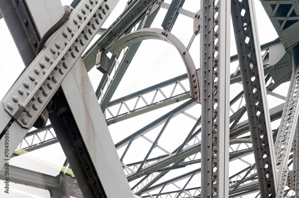 Structural steel framework Structural steel framework
