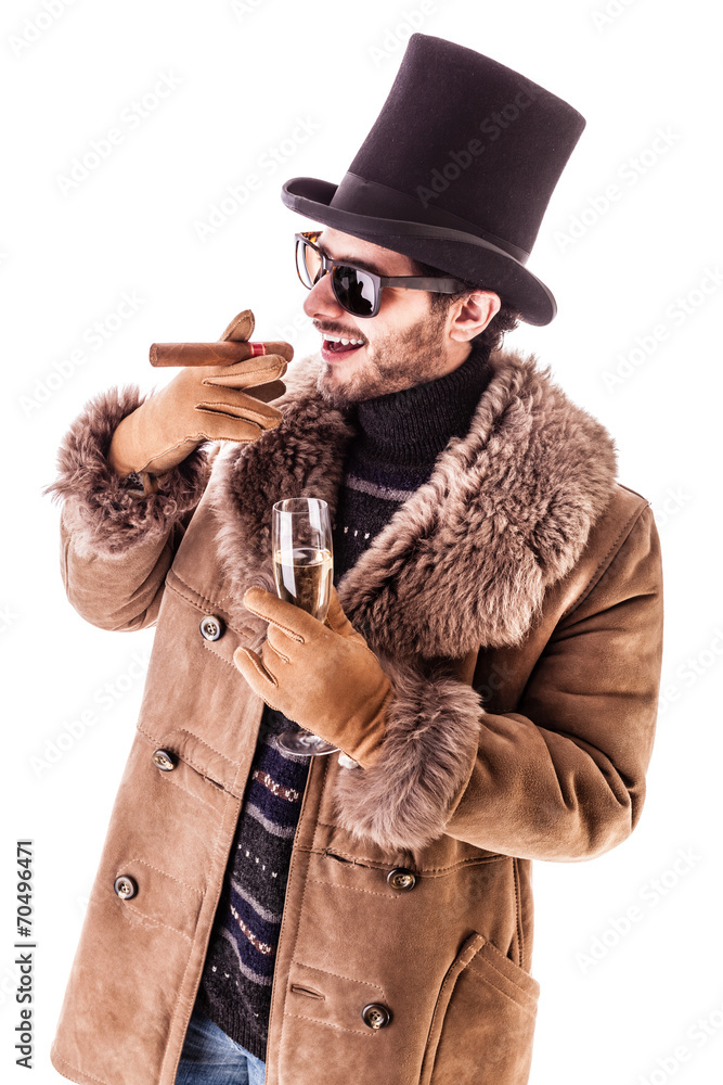 Fototapeta premium Upper class hustler