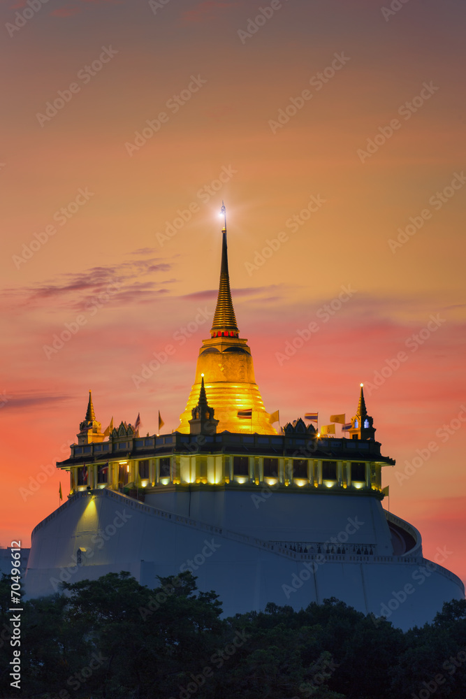 Bangkok Cityscape at Twilight