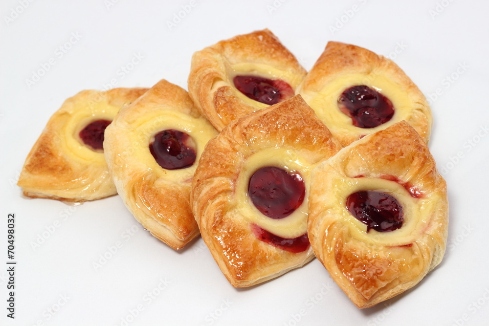 Fresh baked aweet Cherry Danish Pastry. Fresh baked aweet Cherry Danish Pastry.