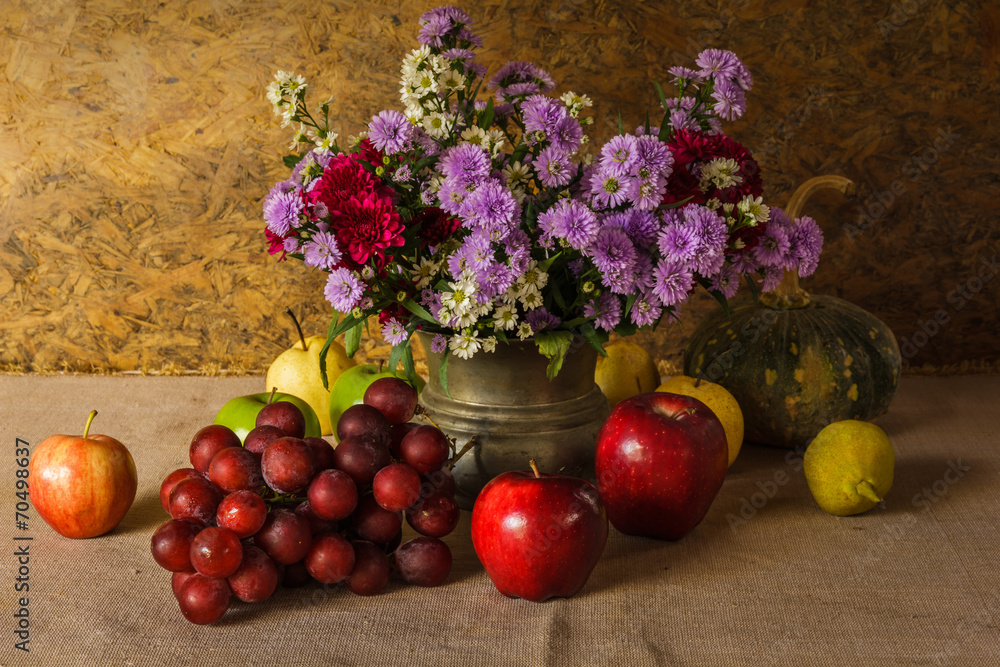 Still life with Fruits. Still life with Fruits.