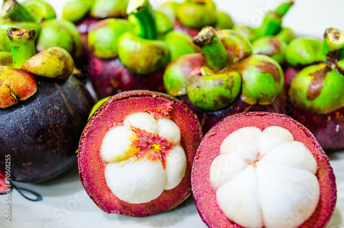 Group of Mangosteens