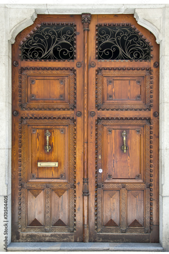 Old door.