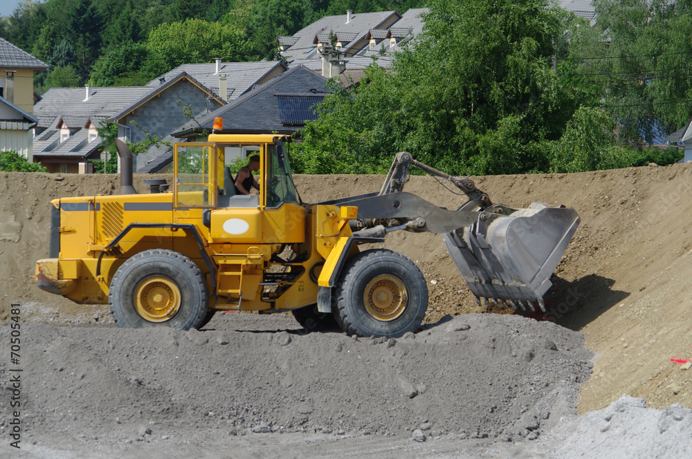 chantier - terrassement