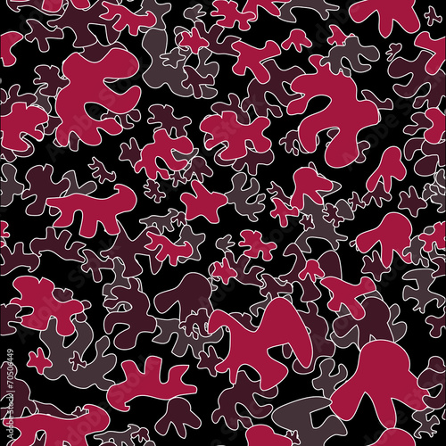 Fotografie Blob seamless pattern