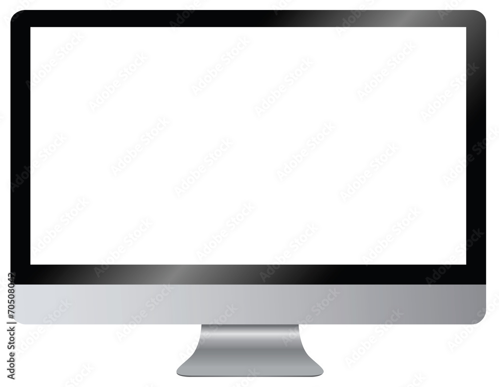 Modern digital computer screen Modern digital computer screen