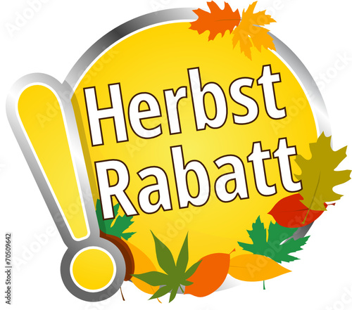 Herbst Rabatt