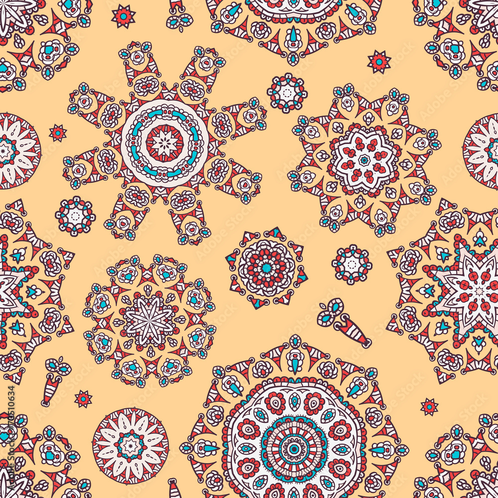 Indian floral pattern