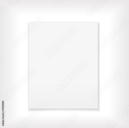 white paper blank design