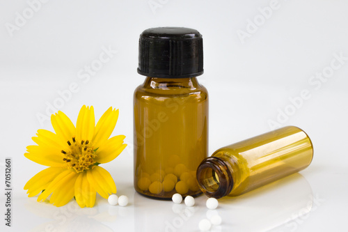 alternative medicine with homeopathic herbal pills