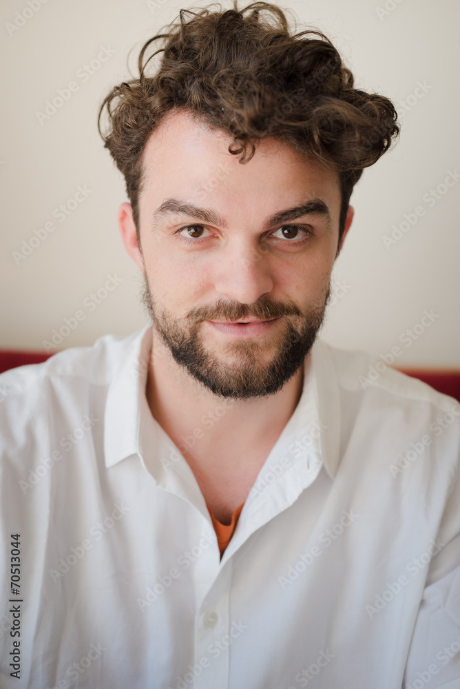 Obraz premium handsome hipster modern man
