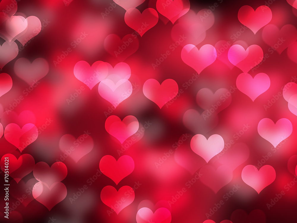heart  on  abstract  background