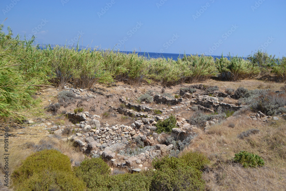 Old ruins in Kefalos