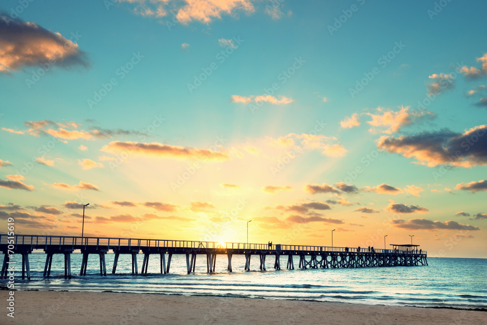 Fototapeta premium Beautiful sunset