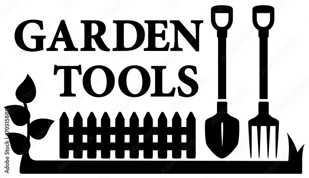 gardening tools symbol gardening tools symbol