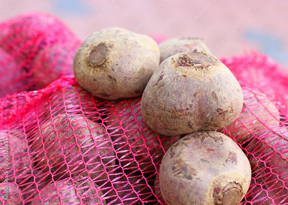 beetroot in the sack
