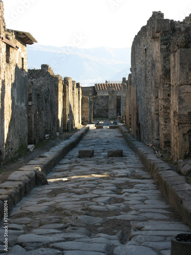 excavations of Pompeii photo