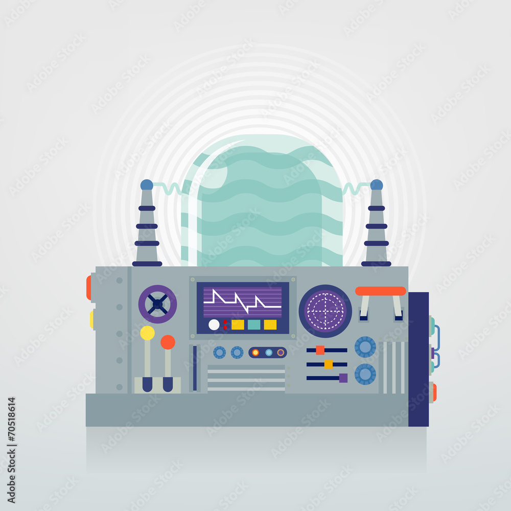 Obraz premium experiment