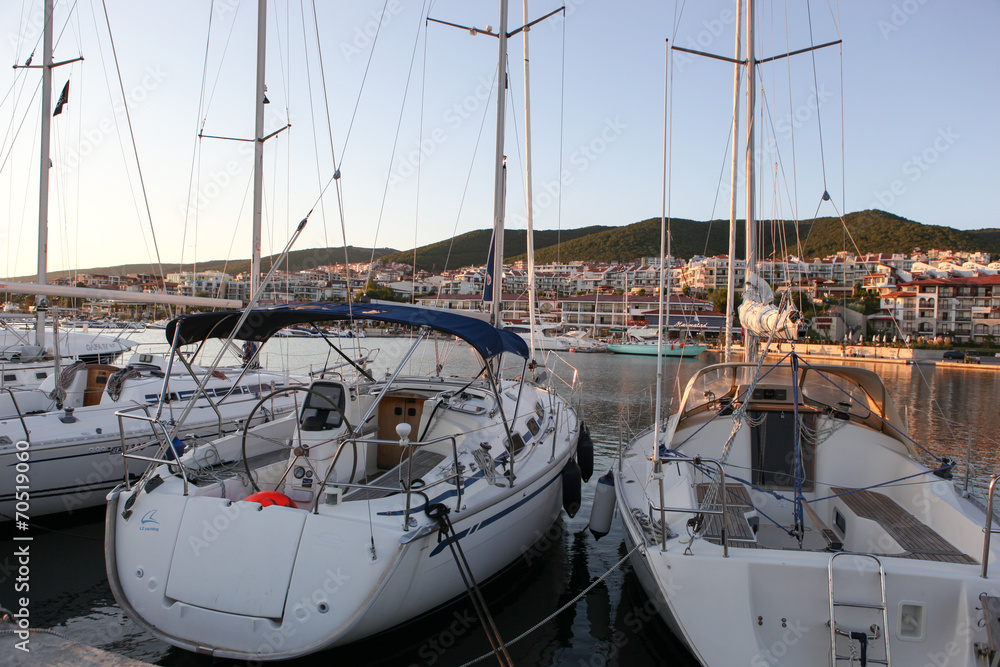 Yachtport Marina Dinevi, Bulgaria - August 29, 2014