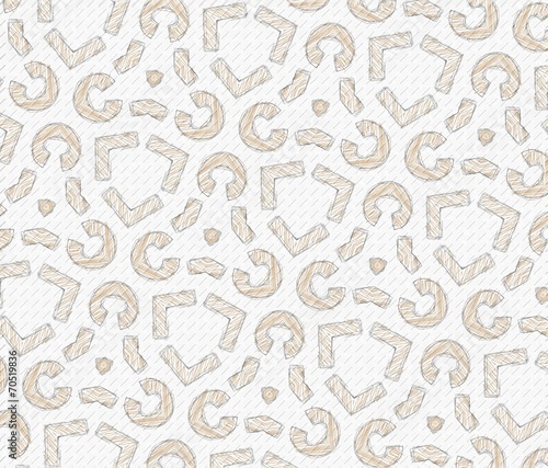 Abstract random tiles background
