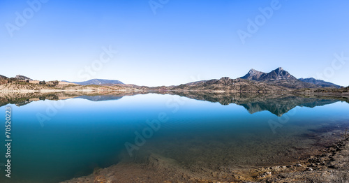 Embalse de Zahara lake, Grazalema national park, Spain