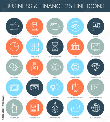 Business icons