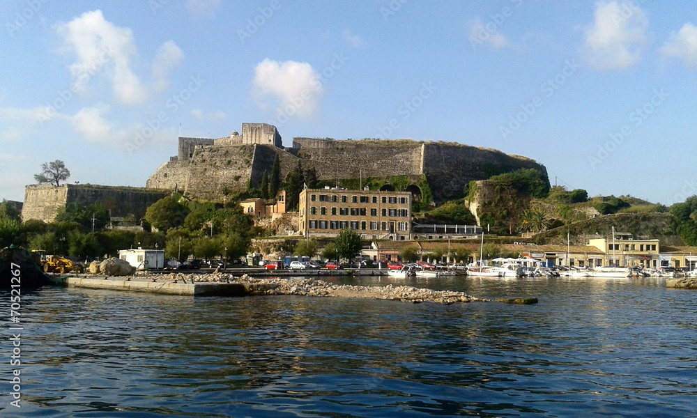 Corfu Fort from the Water