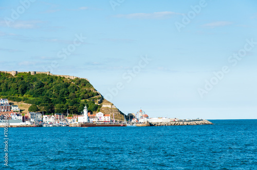 Scarborough South Bay harbor in North Yorskire, England © stanciuc