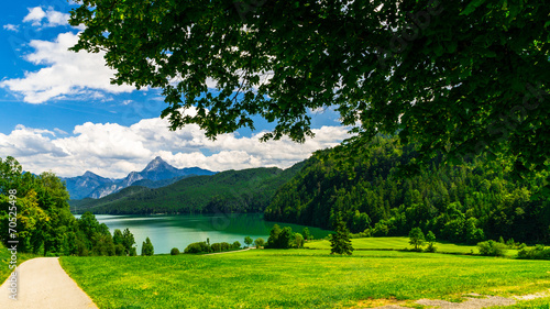 Weißensee bei Füssen im Allgäu