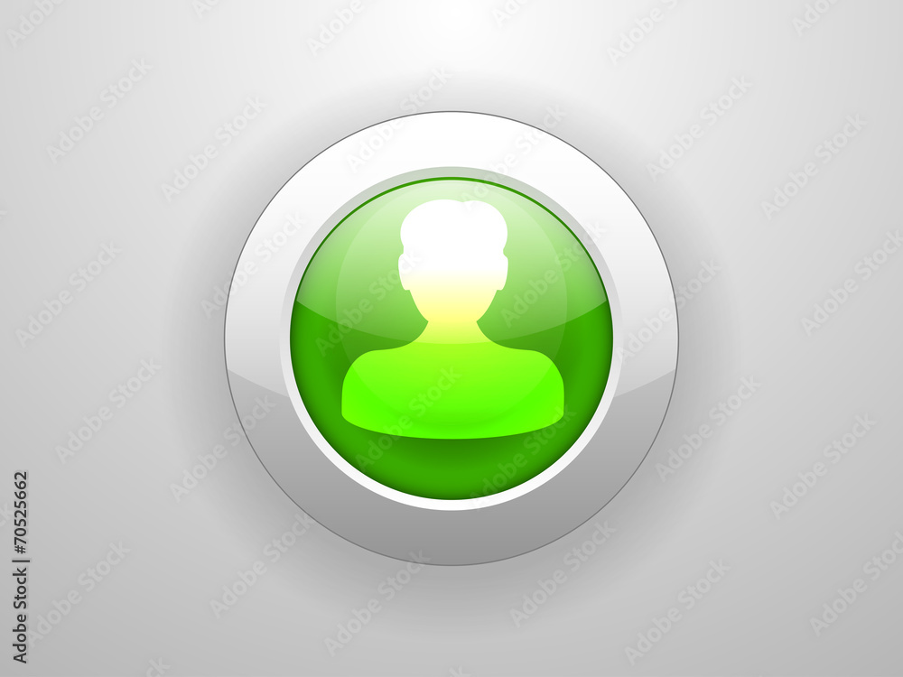 3d Vector illustration of businessman icon 3d Vector illustration of businessman icon