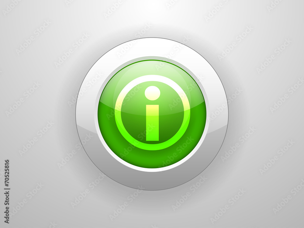 3d Vector illustration of info icon 3d Vector illustration of info icon