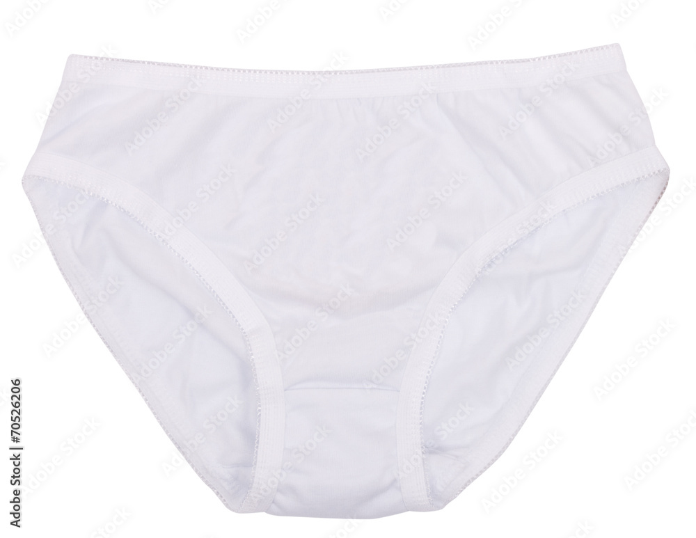 Women's panties isolated on white background. Women's panties isolated on white background.