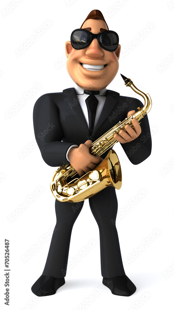 Naklejka premium Business man