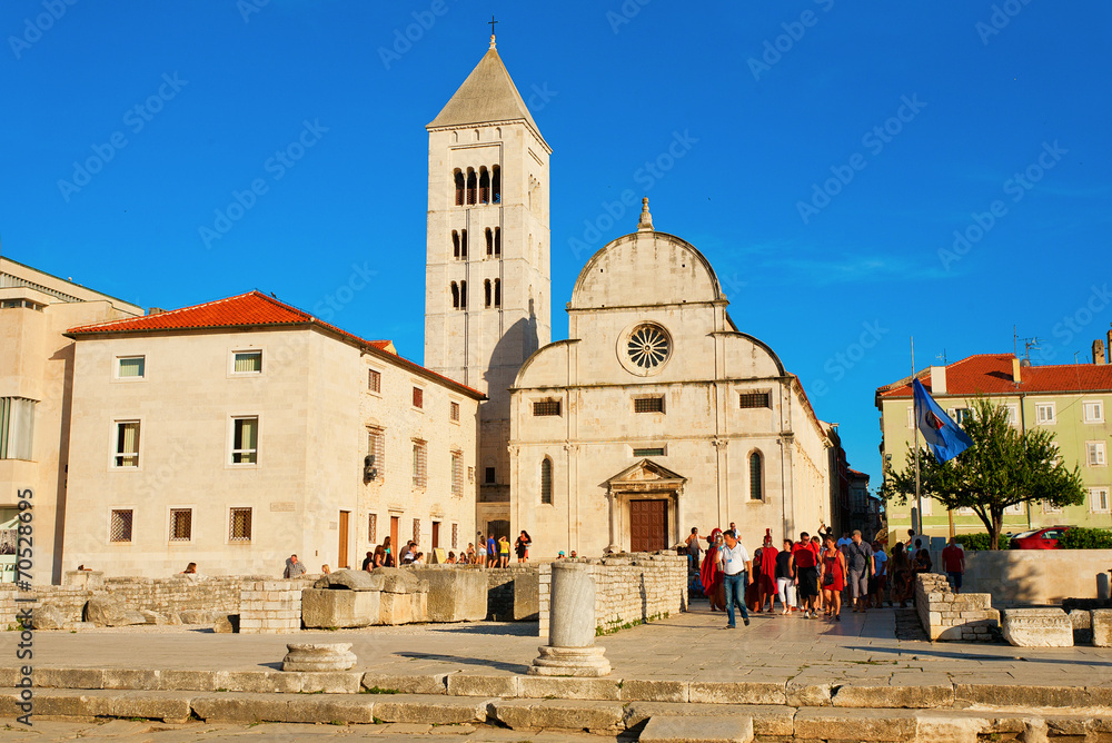 Fototapeta premium Marienkirche in Zadar, Kroatien
