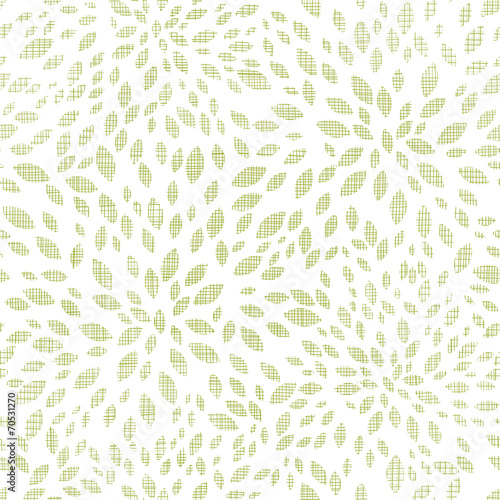 vector green leaves explosion textile seamless texture pattern