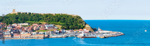 Scarborough South Bay harbor in North Yorskire, England