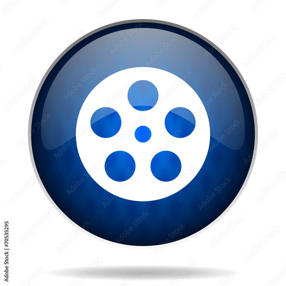 film internet blue icon