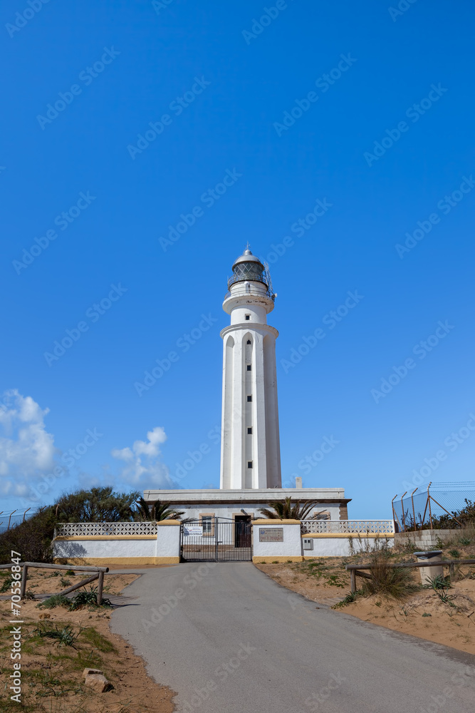 Beach at Lighthouse at Cape Trafalgar