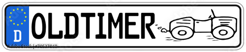 Oldtimer Schild  #140922-svg03