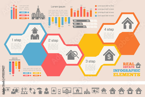 Real Estate Infographics.