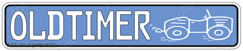 Oldtimer Schild  #140922-svg11