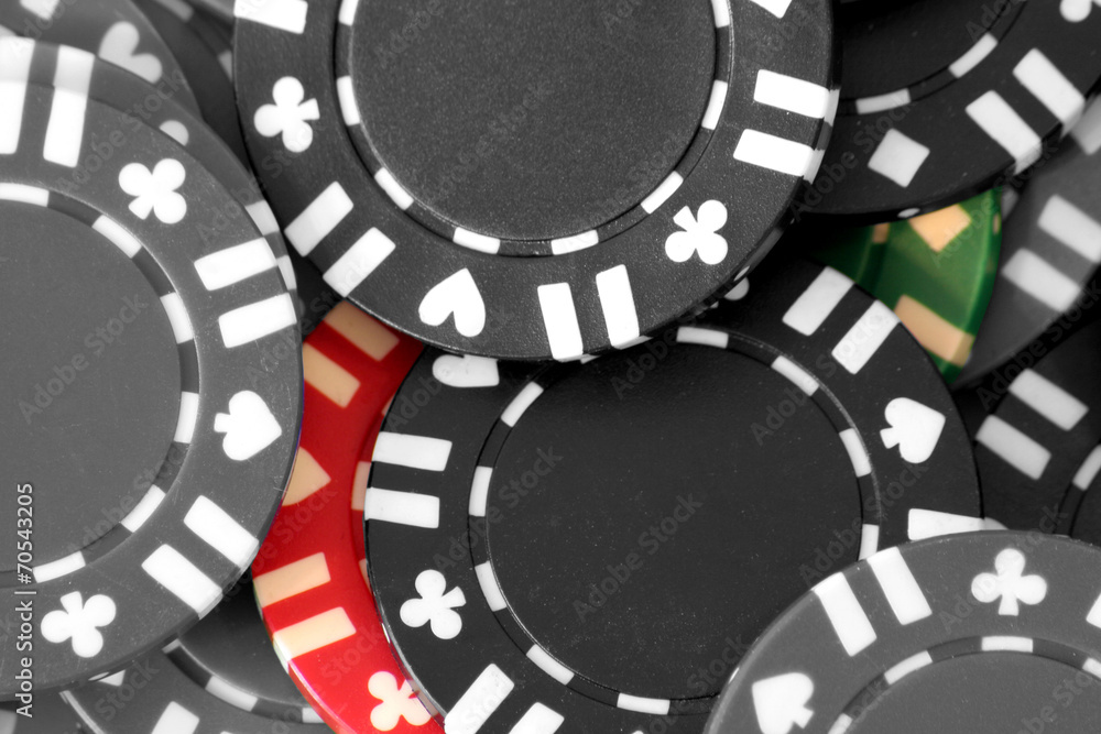 Naklejka premium Poker Chips