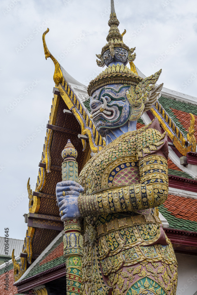Big giant at Wat Phra Kaew