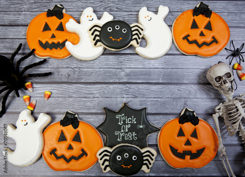 Halloween Cookie Background