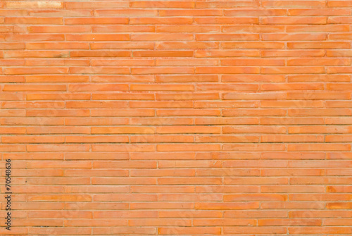 Red brick wall  background texture.
