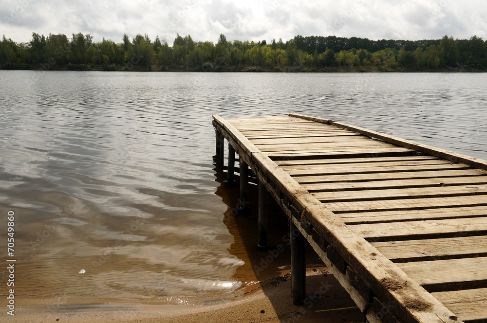 Fototapeta premium мостки