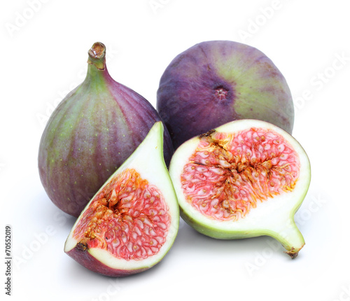Fresh fruit figs isolated