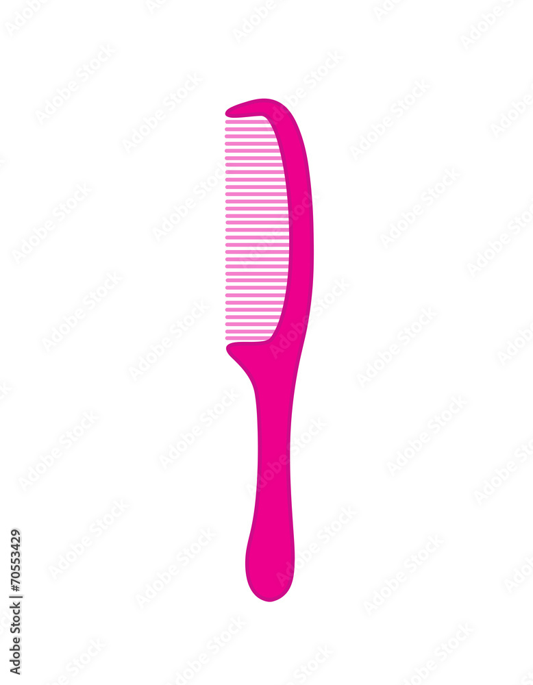vector pink comb vector pink comb